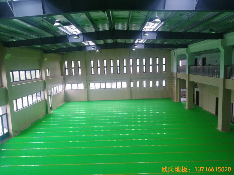 上海嘉定區(qū)大居小學(xué)體育木地板鋪設(shè)案例