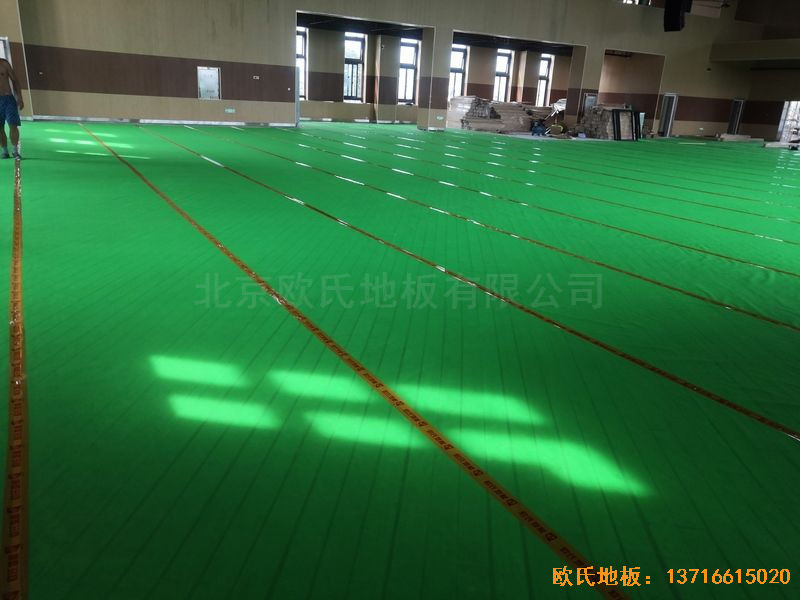 南京埔口區(qū)實驗小學(xué)運(yùn)動地板鋪裝案例