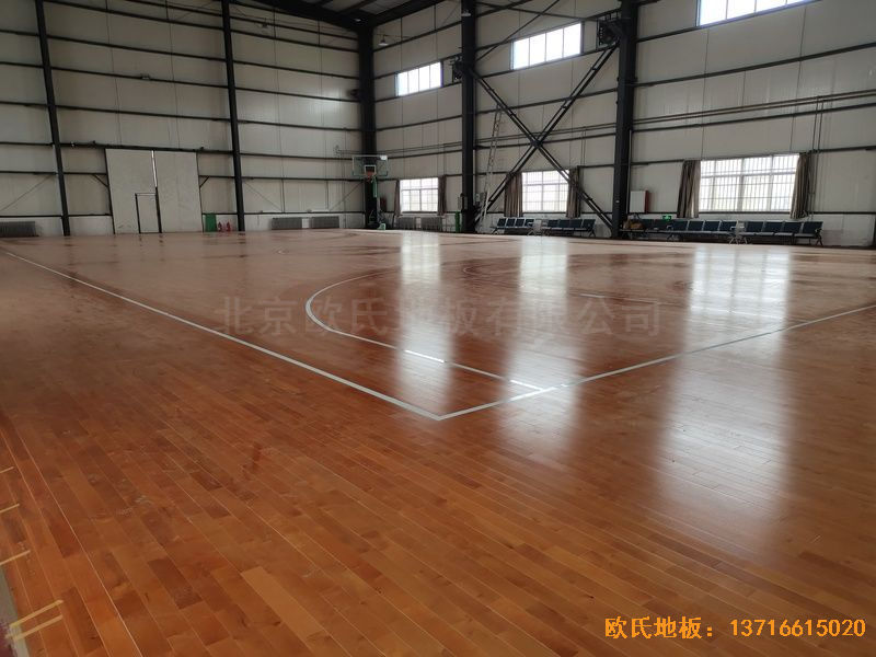 山東臨沂市監(jiān)獄體育木地板施工案例