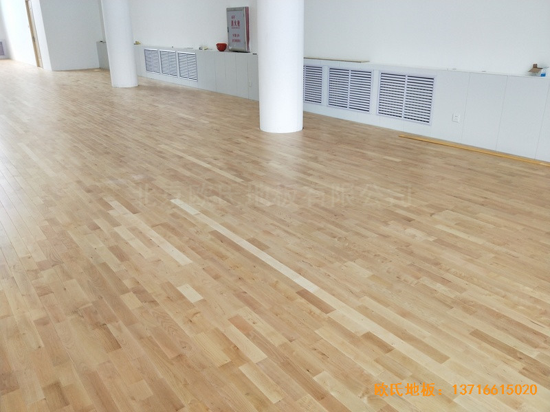 山西長冶高河能源運動館運動地板鋪設(shè)案例4
