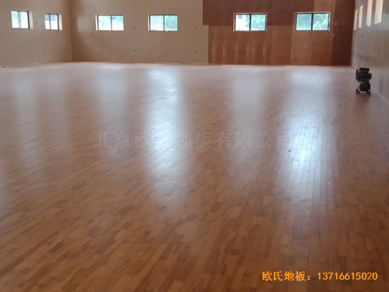 廣西南寧雅貴綜合訓(xùn)練館體育地板安裝案例0