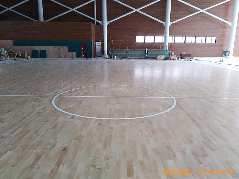 深圳南山區(qū)體育文化公園體育地板鋪裝案例5