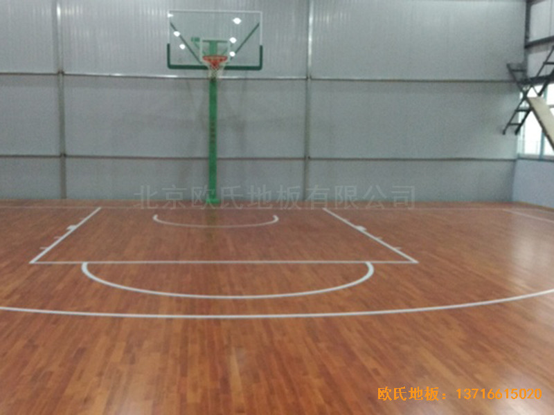 南京江寧區(qū)籃球俱樂部體育地板施工案例5