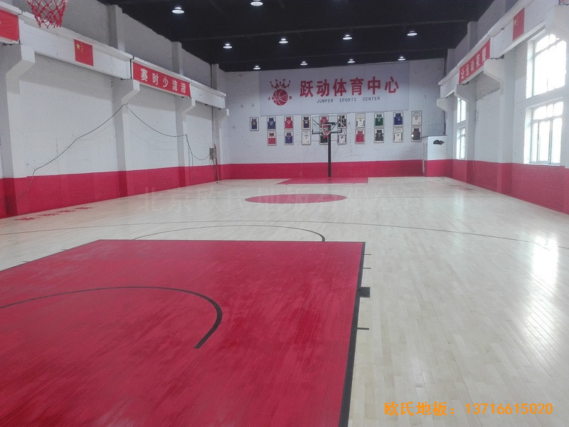 吉林琿春躍動體育中心體育地板安裝案例4