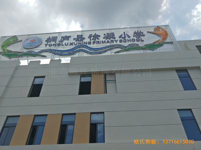 杭州分水鎮(zhèn)徐凝小學(xué)運動館運動地板鋪裝案例