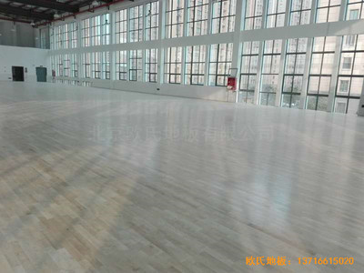 江蘇農貿市場體育館運動地板施工案例