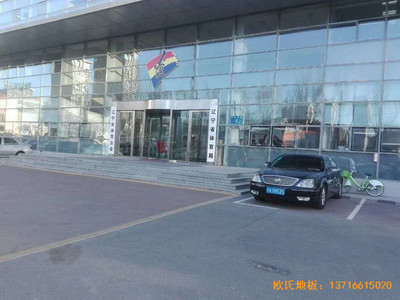 遼寧體育局女子散打館體育地板鋪設(shè)案例