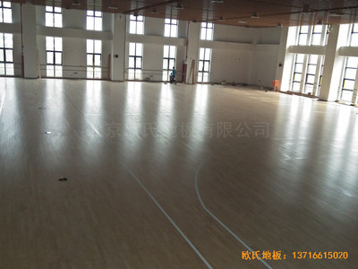 北京師范大學(xué)籃球館運動地板安裝案例