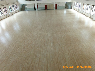 北京趙全營鎮(zhèn)天順小學(xué)體育館運(yùn)動地板鋪設(shè)案例