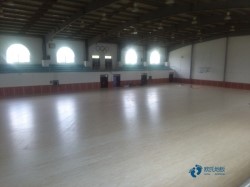 普通運(yùn)動場木地板施工流程